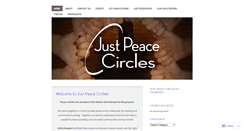 Desktop Screenshot of justpeacecircles.org