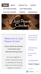 Mobile Screenshot of justpeacecircles.org